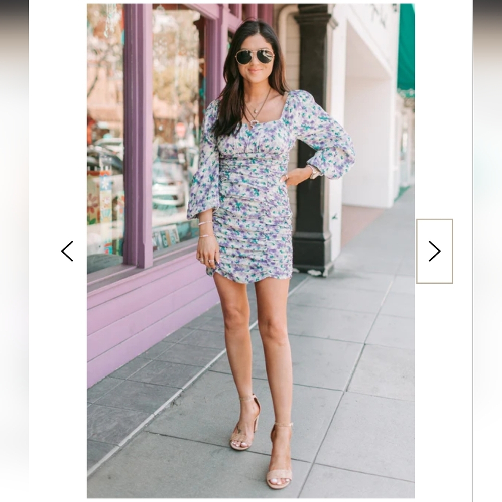 Floral Print Women's Dress